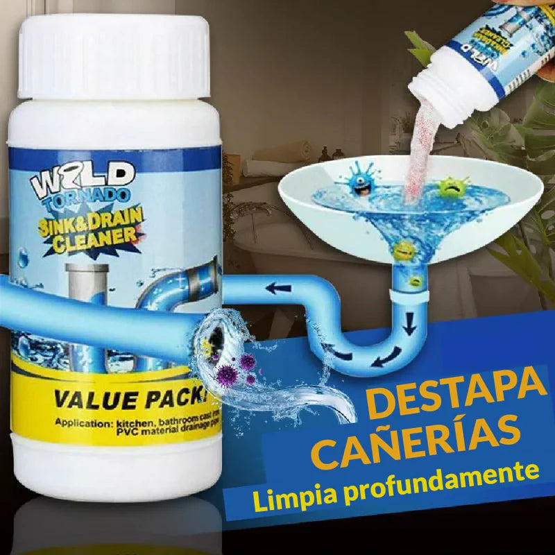 Wild Tornado®️ Destapador de tuberías