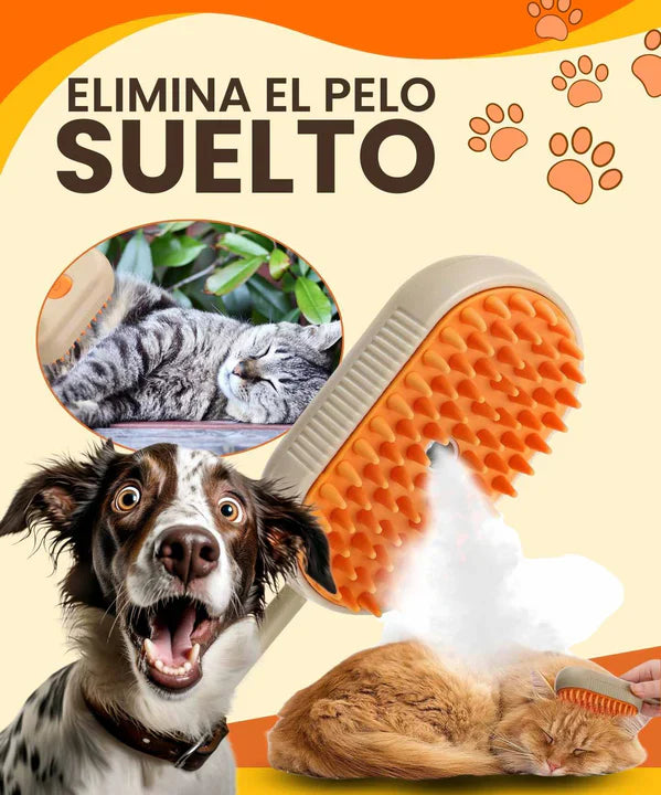 Pet Brush™ Cepillo quita pelusa a vapor||🔥Oferta 2x1🔥