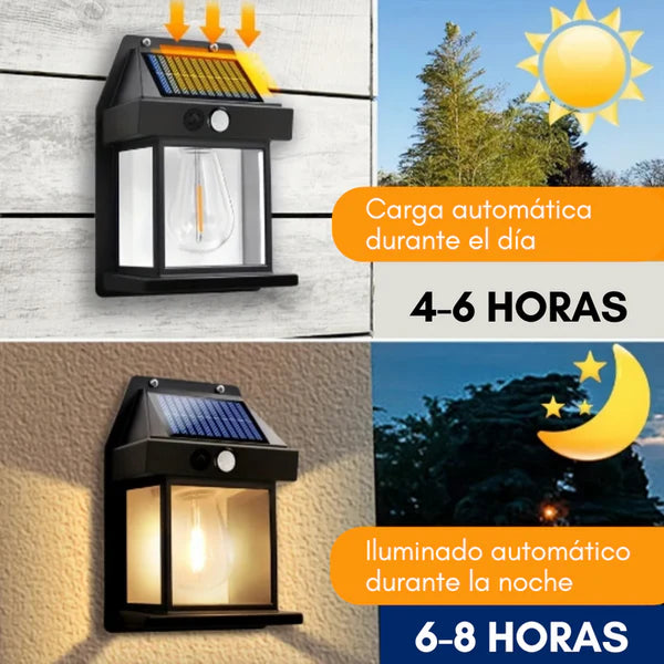 SolarGlow™ Lampara solar estilo vintage